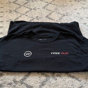 Young & Reckless Black Tee with White and Red Accents